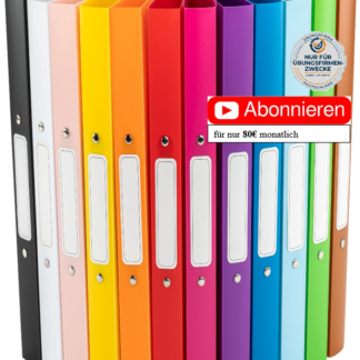 Abonnement für Bürobedarf (Größe M)