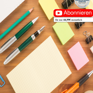 Abonnement für Bürobedarf (Größe S)