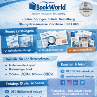 Werbeprodukt nach Maß (30 Seiten)