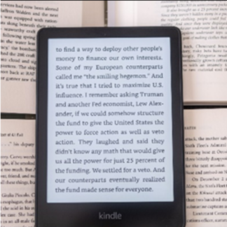 E-Book-Reader mit Zeitungsbundle