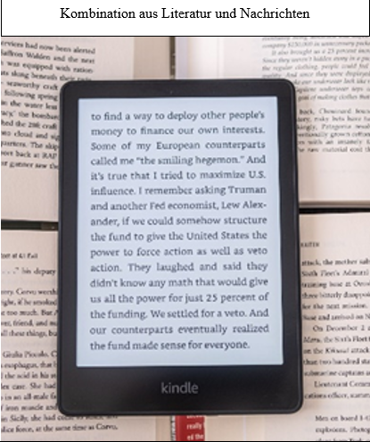 E-Book-Reader mit Zeitungsbundle